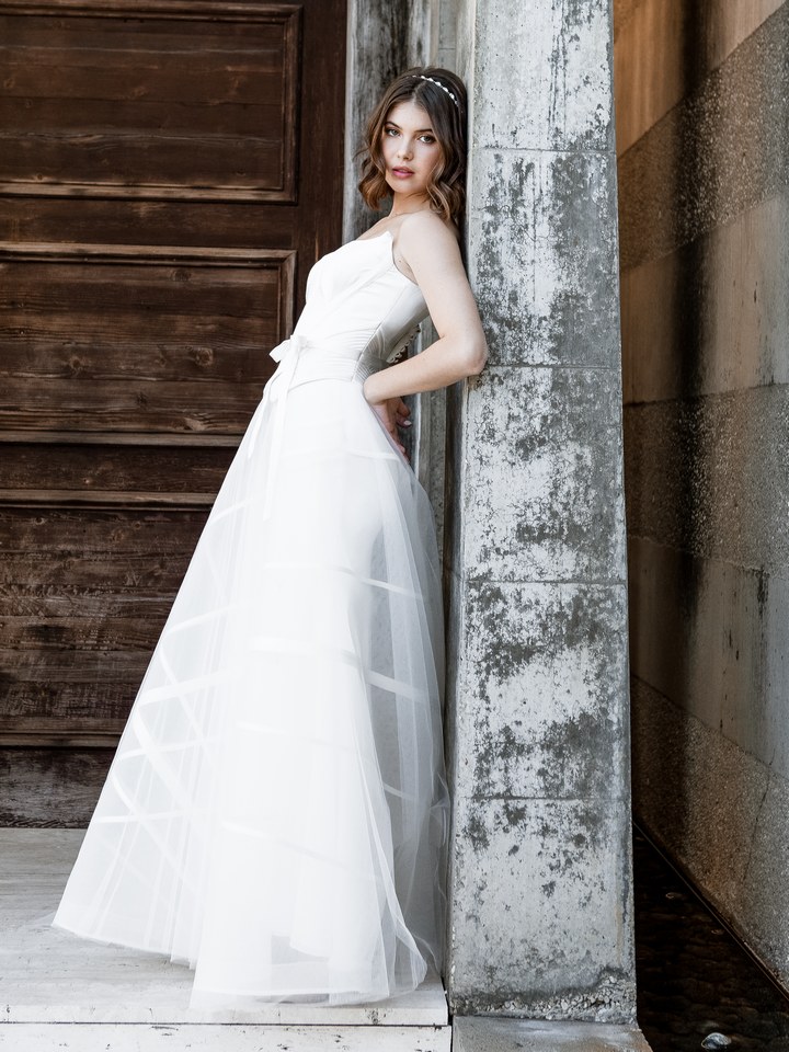 Promise corset and skirt - bridal gown by Corston Couture