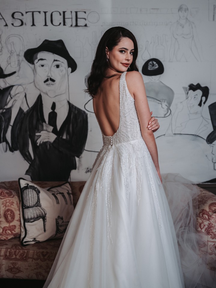 Starry Nights - bridal gown by Corston Couture