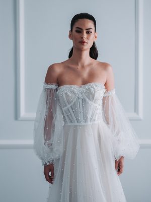 Baroque Pearl gown from Corston Couture - 2021 Spring Summer Collection