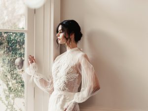 Midnight In Paris bridal gown by Corston Couture