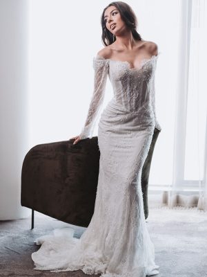The ‘European Affaire’ gown by Corston Couture